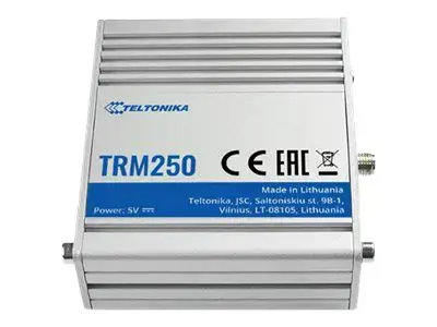 TELTONIKA TRM250 LTE CATM1/NB-IoT kompaktiškas pramoninis modemas
