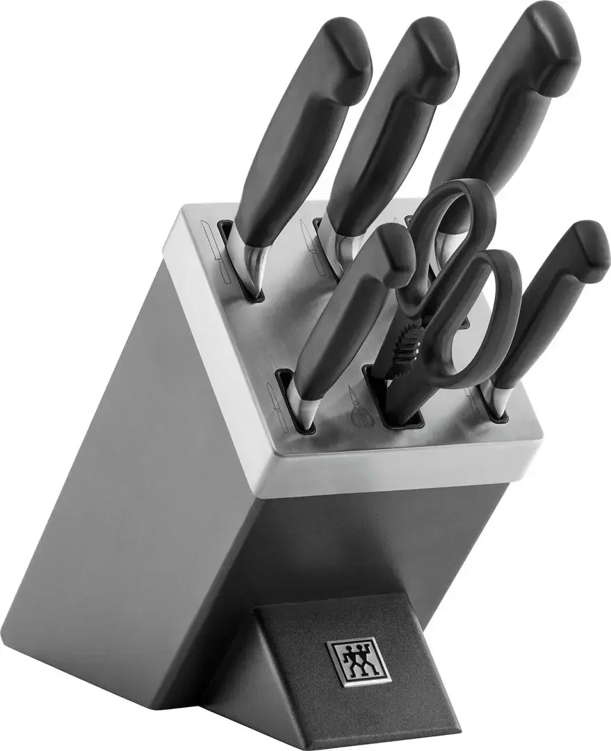 ZWILLING Four Star virtuvinių peilių rinkinys 35148-507-0 7 dalių, pilkos spalvos
