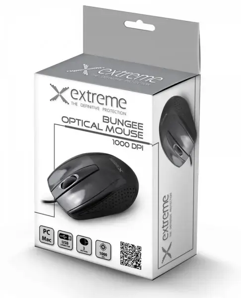 Extreme XM110K 1000dpi WIRED OPTICAL MOUSE USB