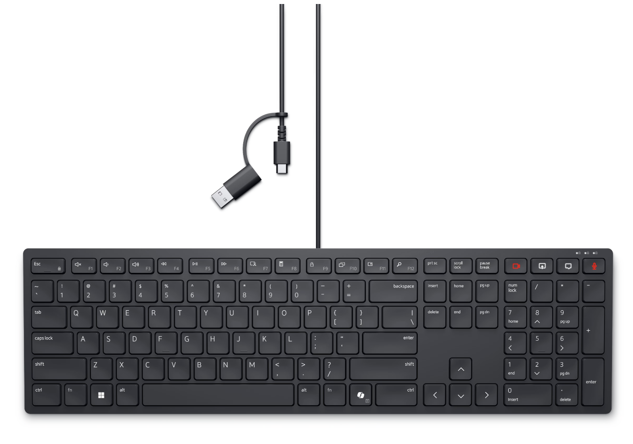 KEYBOARD KB525C EST/580-BBTH DELL