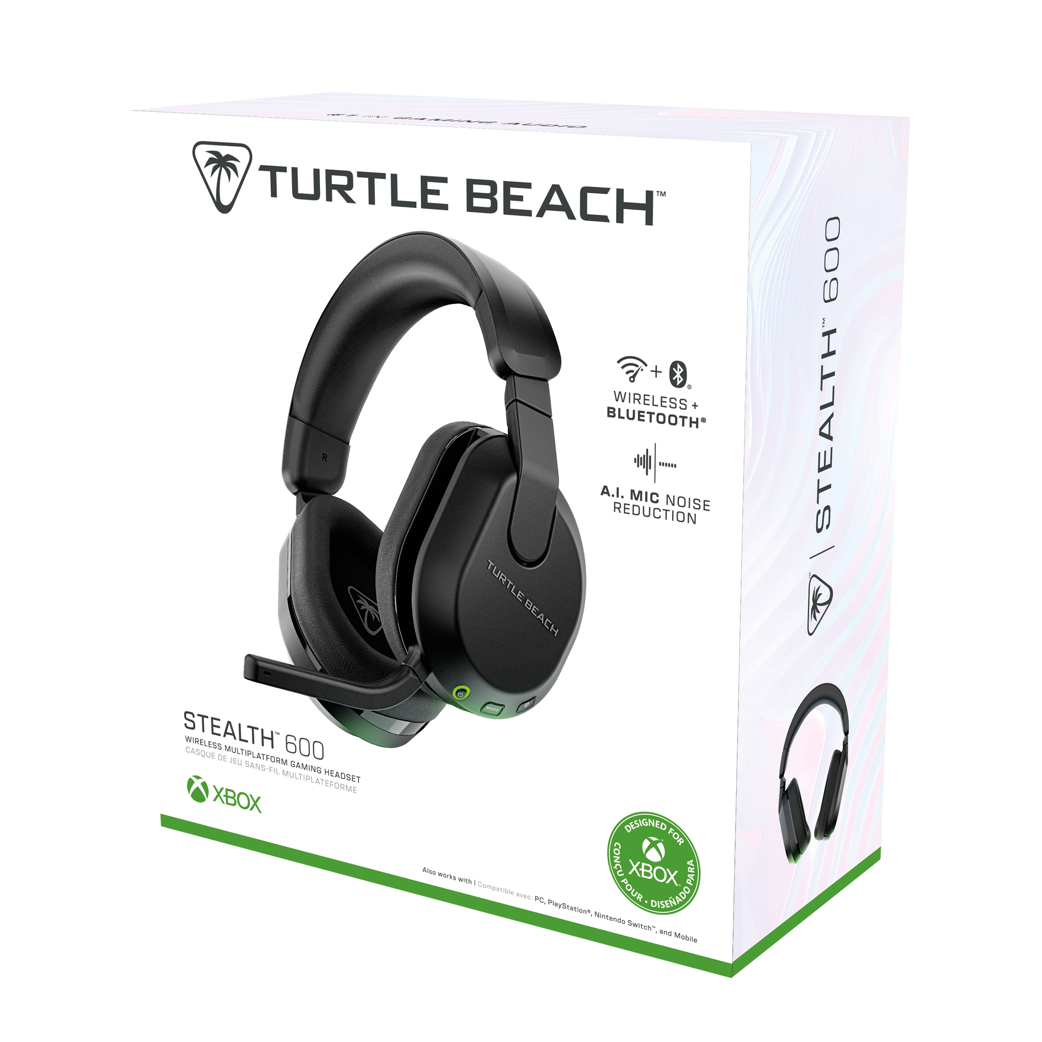 Turtle Beach Stealth 600 Gen 3, Wireless, Gaming, 20 - 20000 Hz, Headset, Black