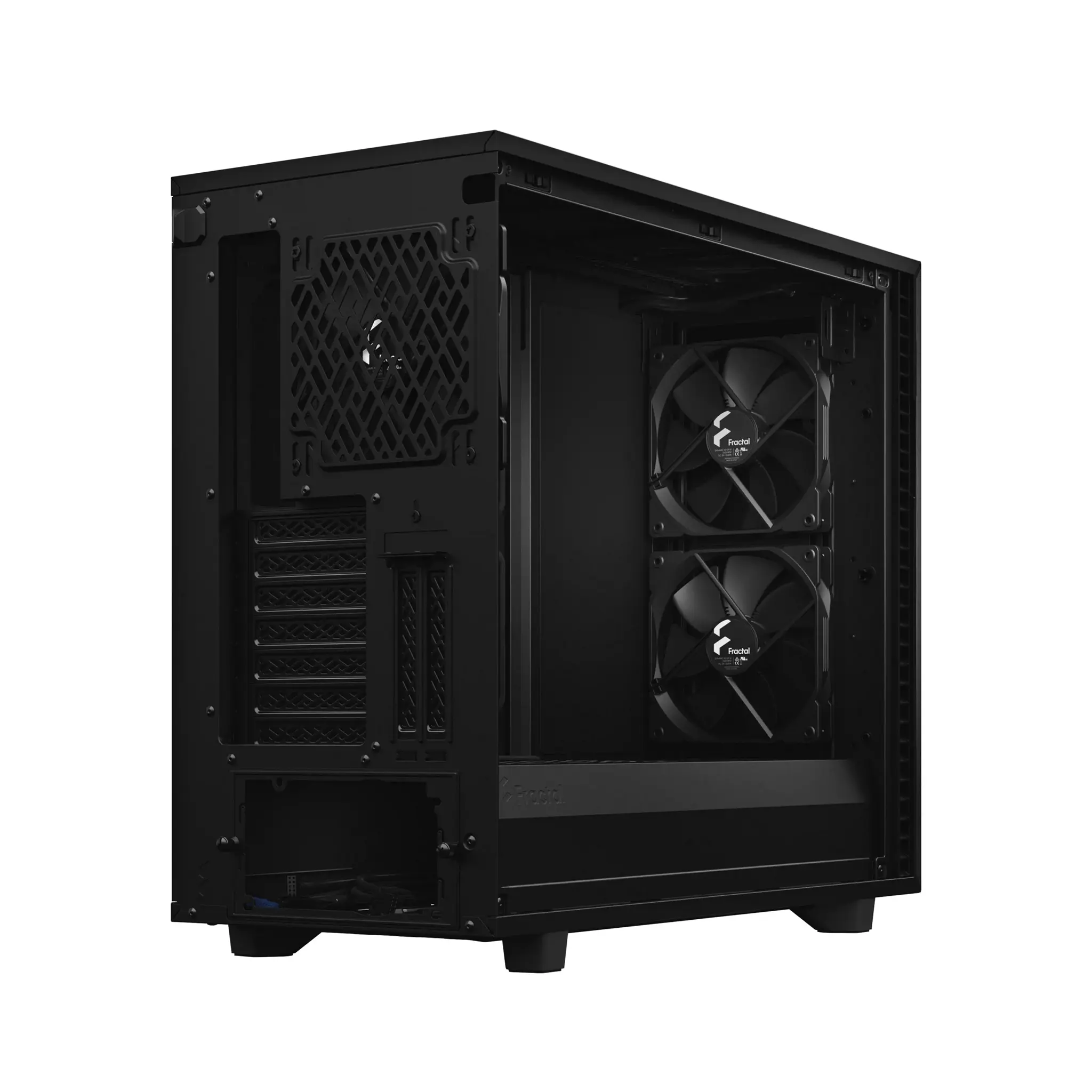 Fractal Design Define 7, Midi Tower, Kompiuteris, Juodas, ATX, EATX, micro ATX, Micro-ITX, Aliuminis, Plienas, WAN, Y