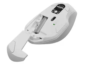 NATEC belaidė pelė Siskin 2 1600DPI Bluetooth 5.0 + 2.4Ghz balta