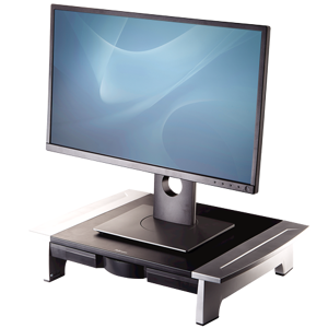 "Fellowes Office Suites Standard Monitor Riser", laisvai pastatomas, 36 kg, 71,1 cm (28"), reguliuo…