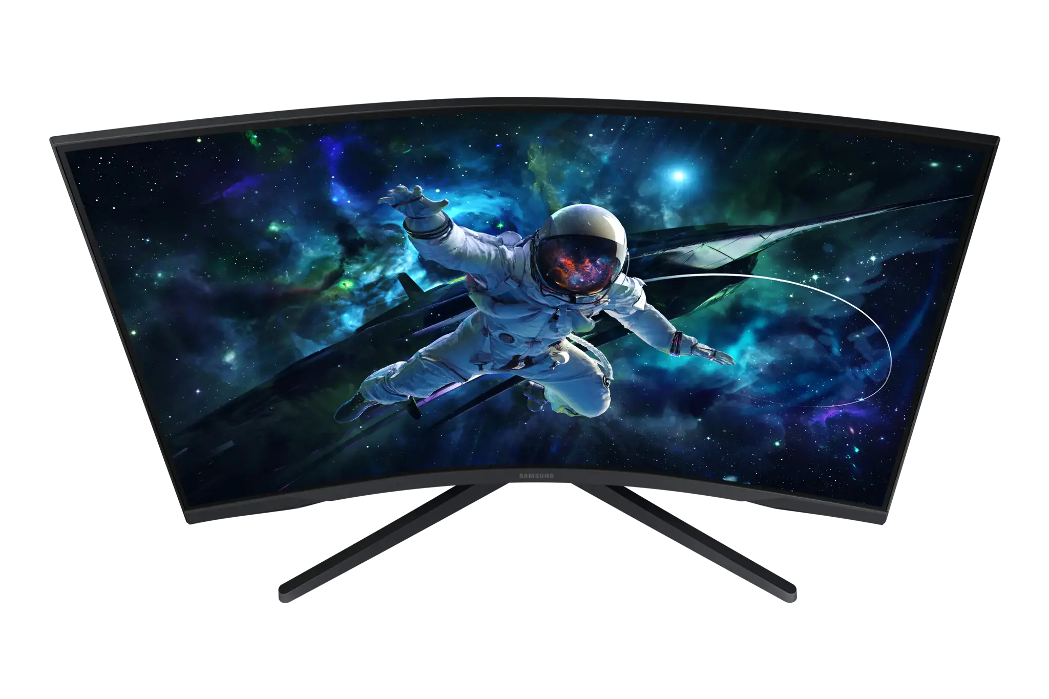 Samsung S32CG552EU, 81.3 cm (32"), 2560 x 1440 pixels, Quad HD, LED, 1 ms, Black