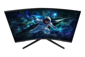 Samsung S32CG552EU, 81.3 cm (32"), 2560 x 1440 pixels, Quad HD, LED, 1 ms, Black