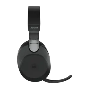 "Jabra Evolve2 85 - Link380a MS Stereo, juoda, laidinis ir belaidis ryšys, biuras / skambučių centras, 20 - 20000 Hz, 286 g, ausinės, juoda