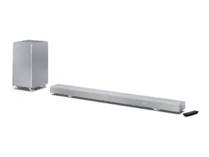 Sharp | 5.1.2 Dolby Atmos/DTS:X Soundbar with Wireless Subwoofer | HT-SBW55121(SL) | Bluetooth
