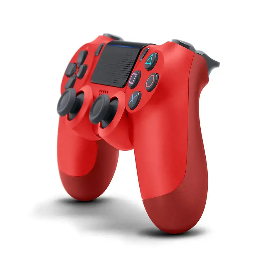 "Sony DualShock 4 V2 Magma Red", žaidimų kilimėlis, "PlayStation 4", D-pad, Pagrindinis mygtukas, Pasirinkimo mygtukas, Bendrinimo mygtukas, Pradžios mygtukas, Analoginis / skaitmeninis, Įvairus, Laidinis ir belaidis
