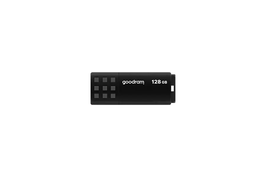 "Goodram UME3", 128 GB, A tipo USB, 3.2 Gen 1 (3.1 Gen 1), 60 MB/s, dangtelis, juoda
