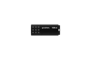 "Goodram UME3", 128 GB, A tipo USB, 3.2 Gen 1 (3.1 Gen 1), 60 MB/s, dangtelis, juoda