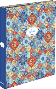 A4 Ringbinder 4 Rings Lusa Tile