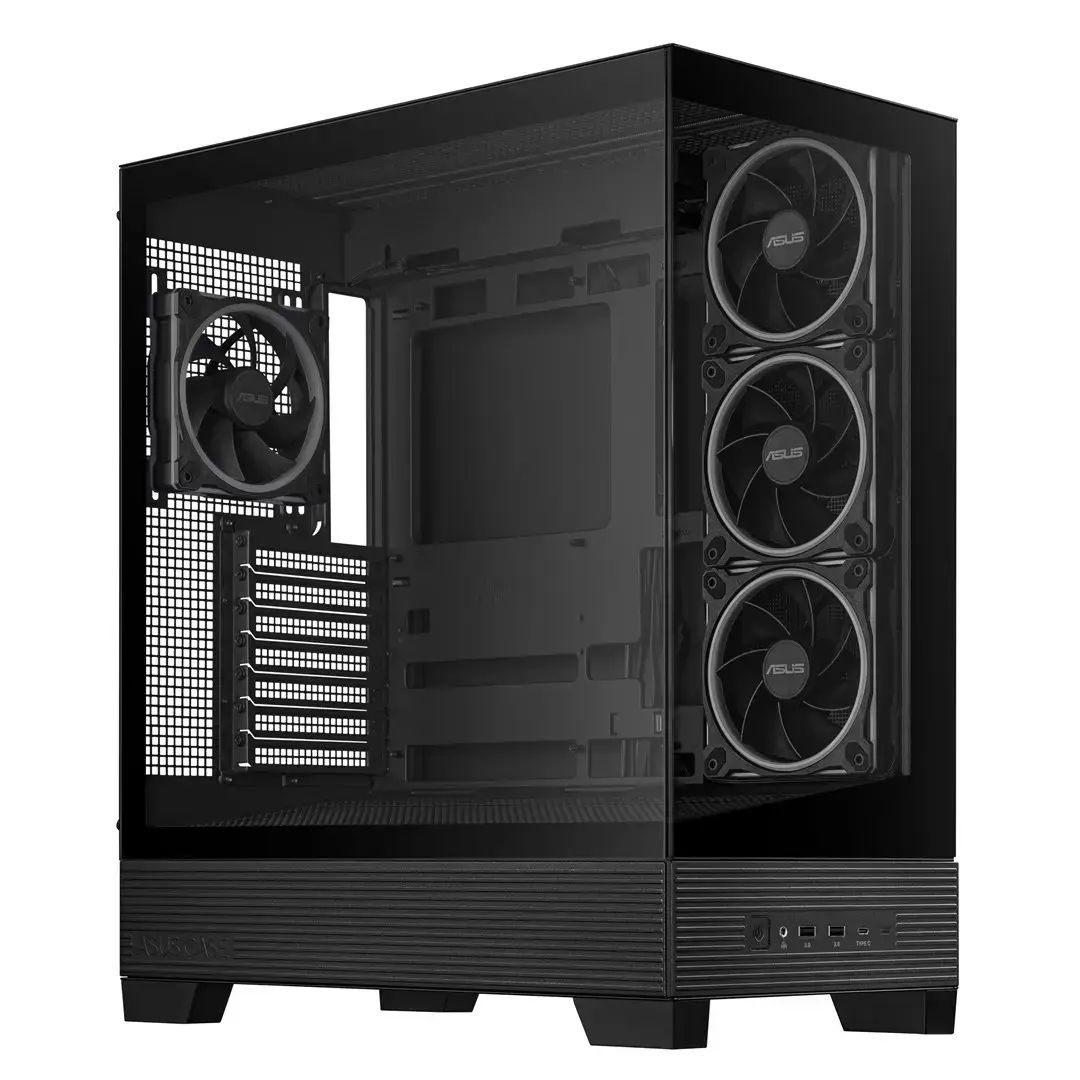 Case ASUS ASUS A31 PLUS Case MidiTower Case product features Transparent panel ATX BTX MicroATX MiniITX Colour Black A31PLUSTGARGBBLACK