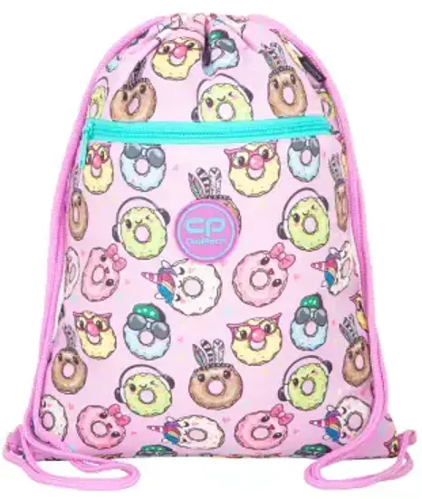 Maišelis sportinei aprangai CoolPack Vert tHappy donuts