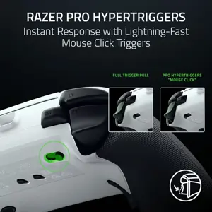 Razer Wireless Esports Controller for PlayStation 5 and PC | Raiju V3 Pro | White