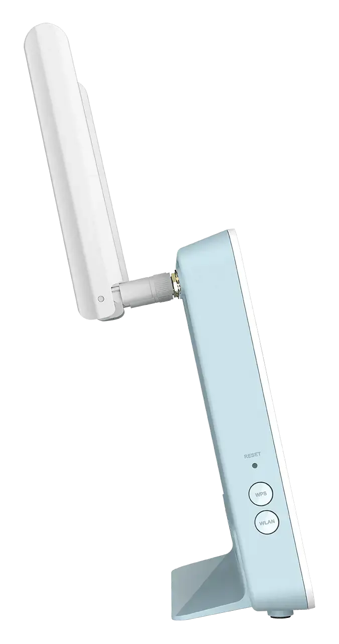 D-Link EAGLE PRO AI AX1500 4G+ išmanusis maršrutizatorius G416, "Wi-Fi 6" (802.11ax), vienos juostos (2,4 GHz), Ethernet LAN, 4G, baltos spalvos, stalinis/polinis maršrutizatorius