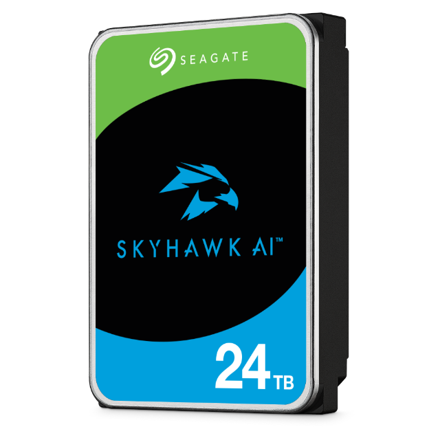 Seagate SkyHawk AI, 24 TB, 7200 RPM, 256 MB, 3.5", Serial ATA III