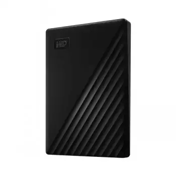 "WD My Passport" 2 TB nešiojamasis kietasis diskas USB3.0 USB2.0 suderinamas su USB2.0, juodas Mažmeninė prekyba