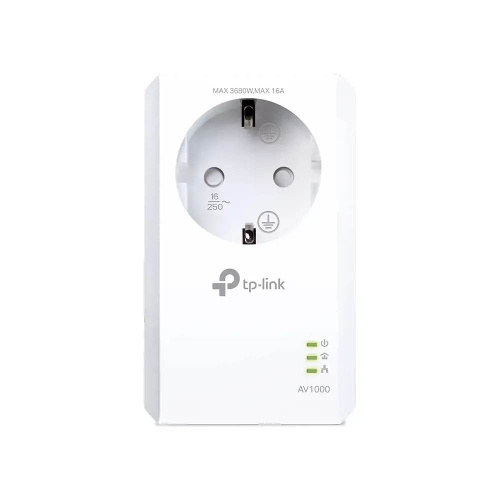 TP-Link TL-PA7017P, 1000 Mbps, IEEE 1901, IEEE 802.3, IEEE 802.3ab, IEEE 802.3u, Gigabit Ethernet, 10,100,1000 Mbps, HomePlug AV2, OFDM