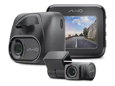 Mio MiVue C595WD (T30 rear cam), Full HD, STARVIS, Speedcam | GPS | Wi-Fi