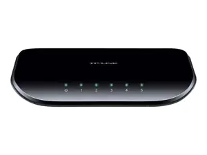 "TP-Link" 5 prievadų gigabitinio stalinio tinklo komutatorius, nevaldomas, Gigabit Ethernet (10/100/1000), dvipusis duomenų perdavimas