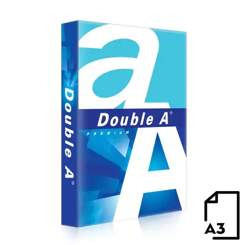 DOUBLE A A3 80 gsm 500 lapų