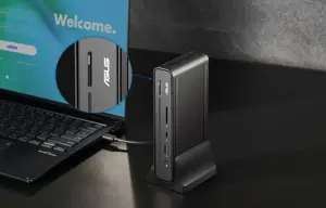 Asus | DC300 Triple Display USB-C Dock | 90XB08CN-BDS090 | DisplayPorts quantity 1 | HDMI ports quantity 1 | Ethernet LAN