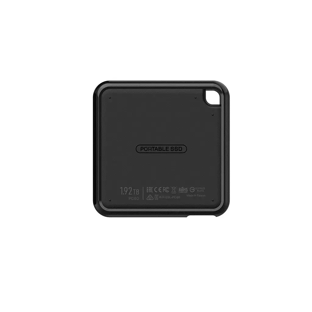 "SILICON POWER" išorinis SSD diskas PC60 2TB USB-C 540/500 MB/s, juodas