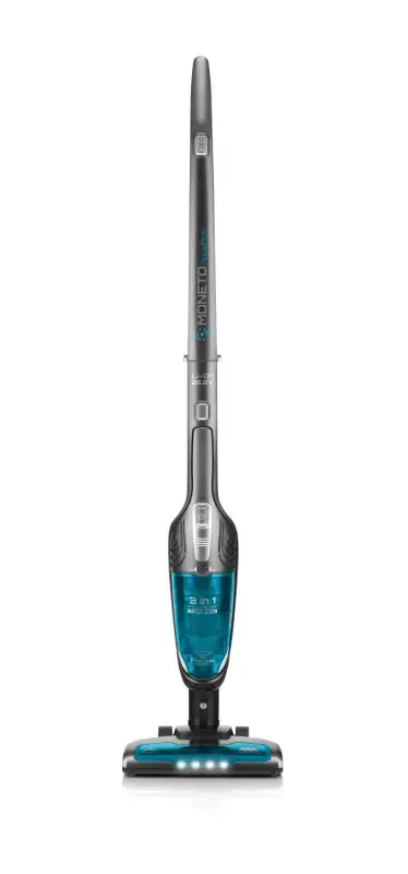 ETA | Dulkių siurblys | ETA845390000 Moneto II Aqua Plus | Belaidis veikimas | Rankinė lazdelė 2in1 | Skalbimo funkcija | N/A W | 25,2 V | Veikimo laikas (maks.) 50 min | Pilka/mėlyna