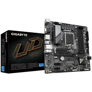Pagrindinė plokštė GIGABYTE Intel B760 Express LGA1700 Micro-ATX Atmintis DDR5 Atminties lizdai 4 2…