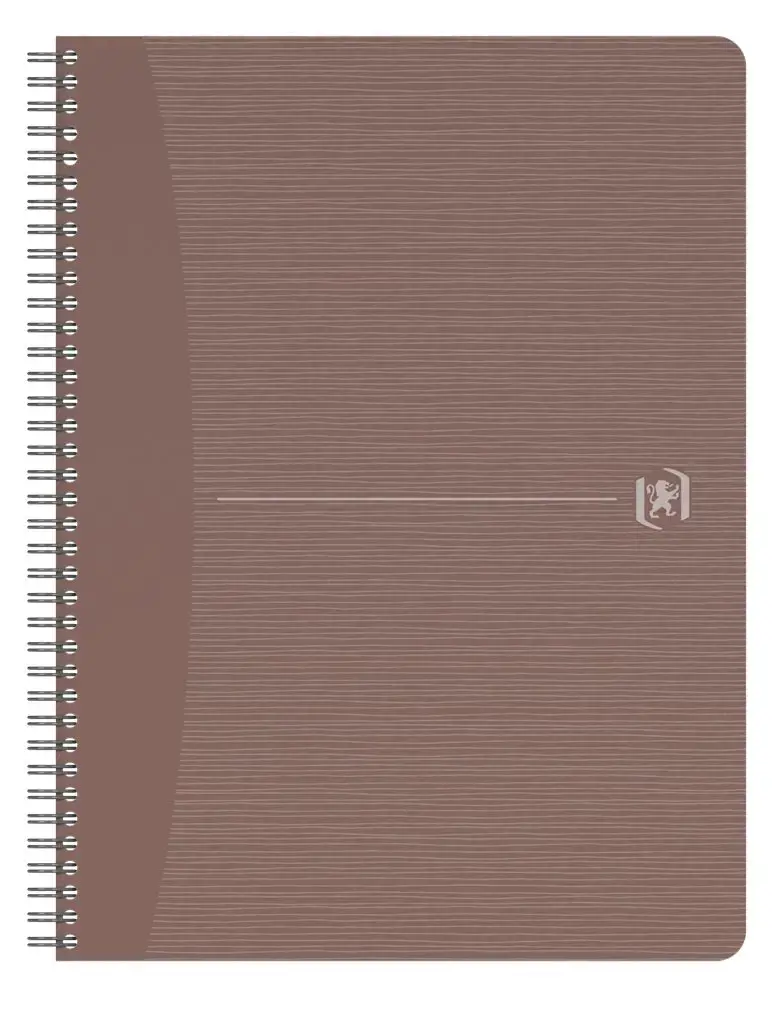 Perdirbtas sąsiuvinis su spirale OXFORD Rec’Up, A4, 90 lapų, 90 gsm, langeliais