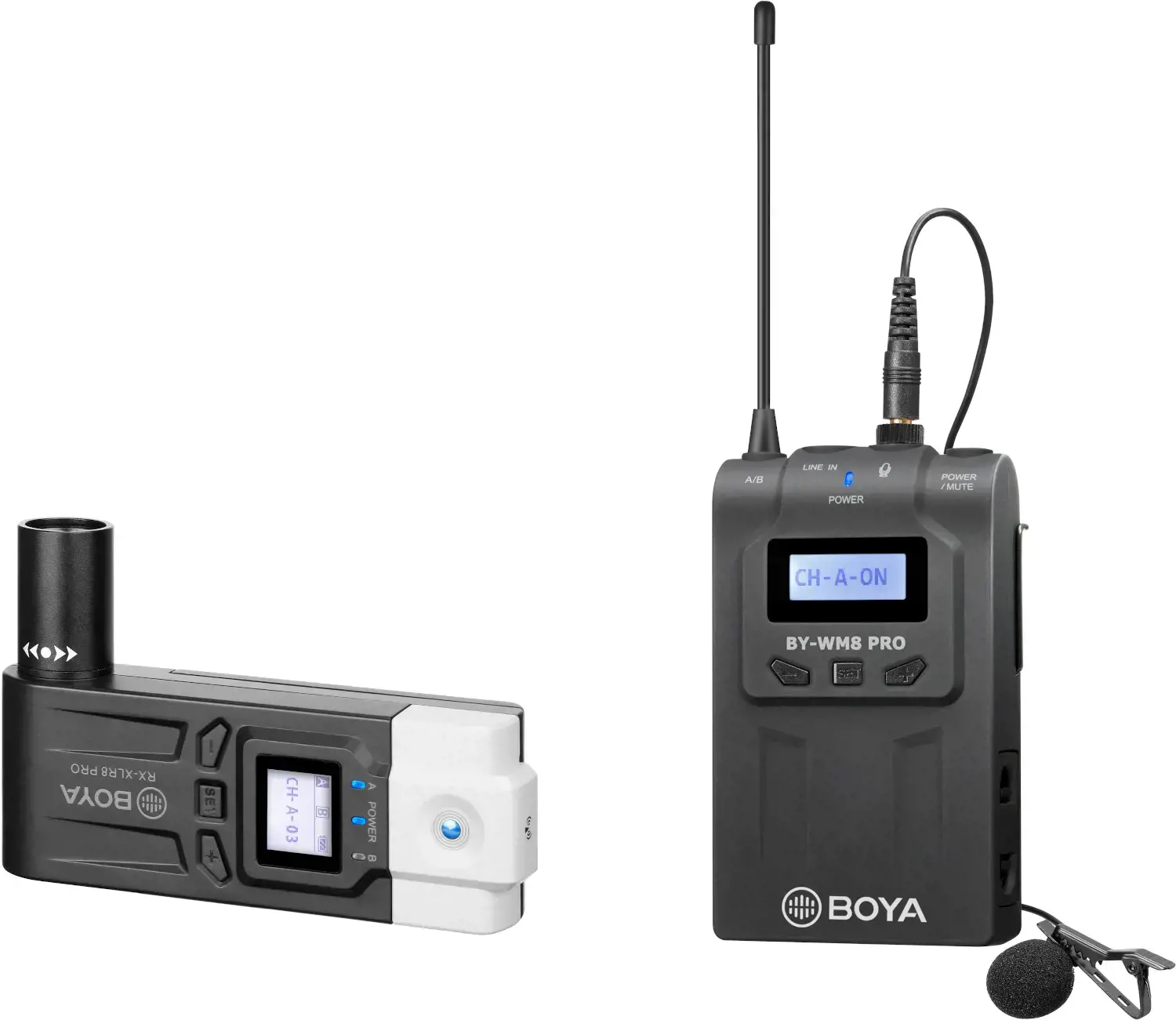 "Boya" belaidis mikrofonas BY-WM8 Pro-K7 UHF Wireless