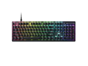 "Razer Deathstalker V2", žaidimų klaviatūra, RGB LED apšvietimas, RU, juoda, laidinė, linijinis opt…