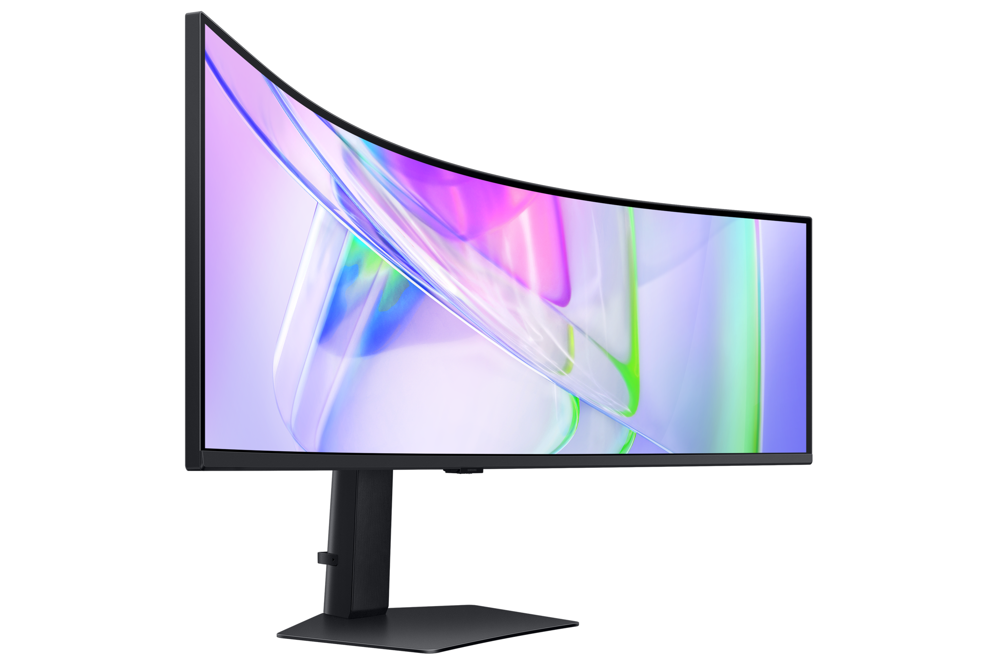 Samsung S95UC, 124.5 cm (49"), 5120 x 1440 pixels, DQHD, LCD, 5 ms, Black