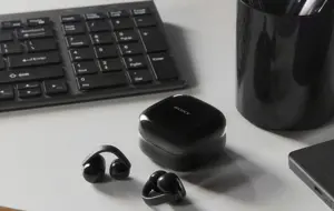 Sony LinkBuds WF-LC900 Clip Open-Ear Headphones,  Black | Sony