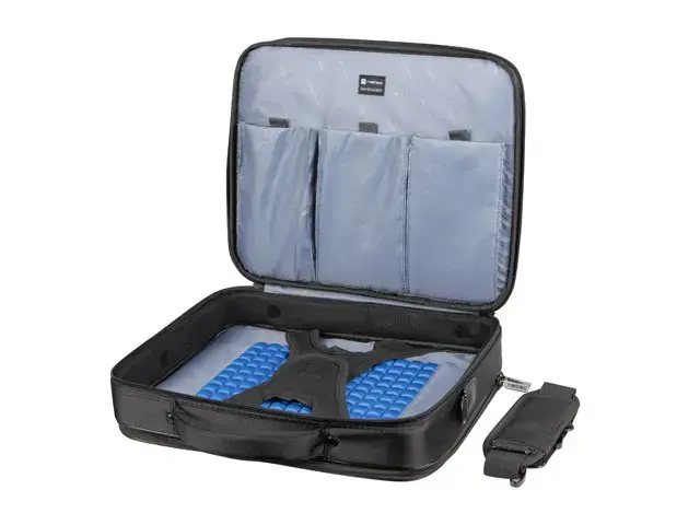 NATEC NTO-0392 Natec nešiojamojo kompiuterio krepšys BOXER Black15,6 Anti-shock sistema