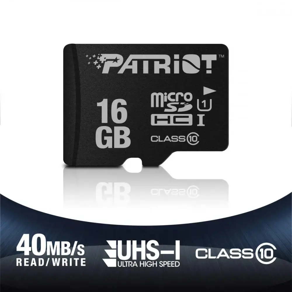 "Patriot" 16 GB LX serijos UHS-I microSDHC