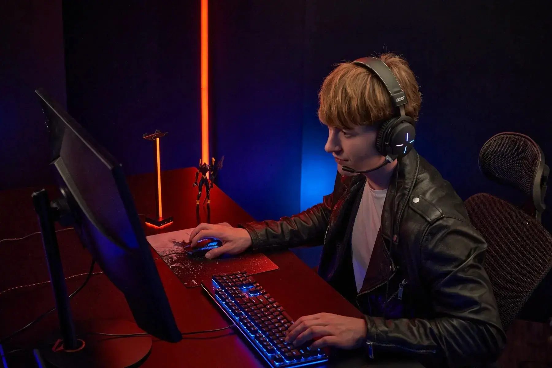 Acer | Nitro Gaming Headset II NHW200 | Built-in microphone | 3.5 mm | Black