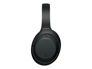 "Sony" WH-1000XM4, belaidės, 4 - 40000 Hz, skambučiai / muzika, 254 g, ausinės, juodos spalvos