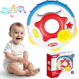 WOOPIE BABY interaktyvus muzikinis žaislas tambūrinas