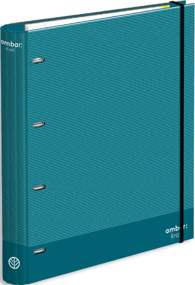 A4 Ringbinder 4R 7 Folds Rec+Ind Kraft