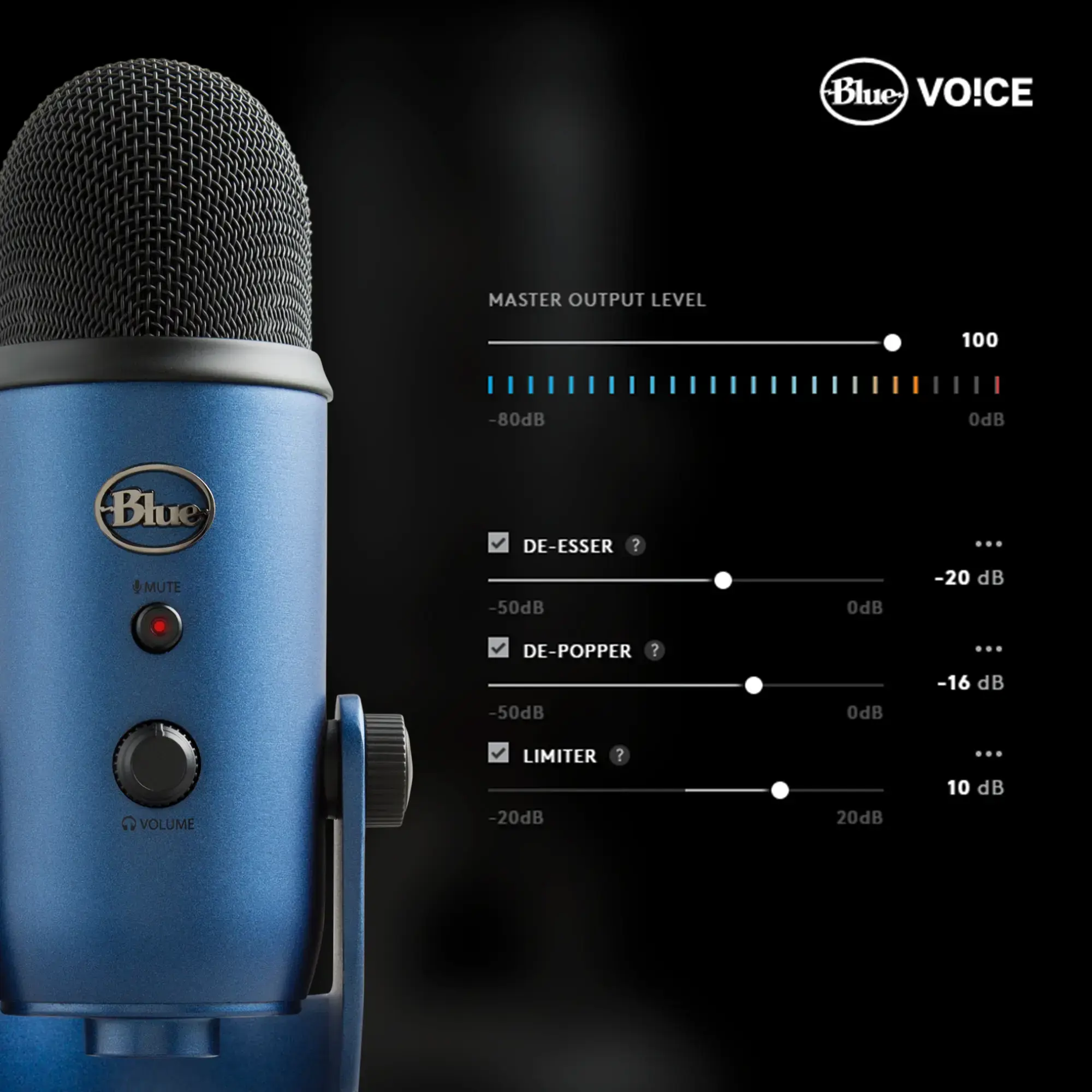 Logitech Microphone Yeti Blue
