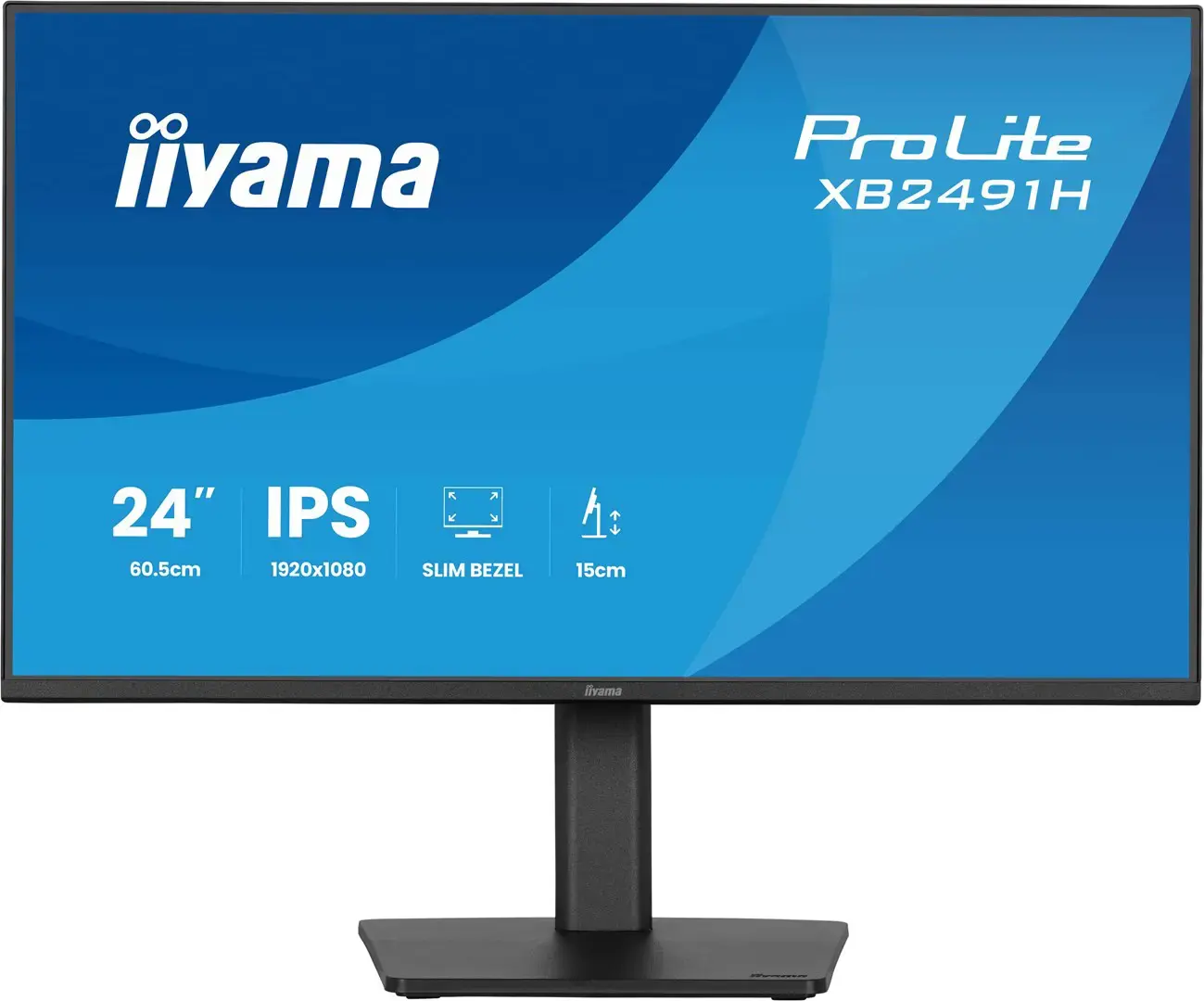 iiyama ProLite XB2491H-B1 computer monitor 60.5 cm (23.8") 1920 x 1080 pixels Full HD LCD Black