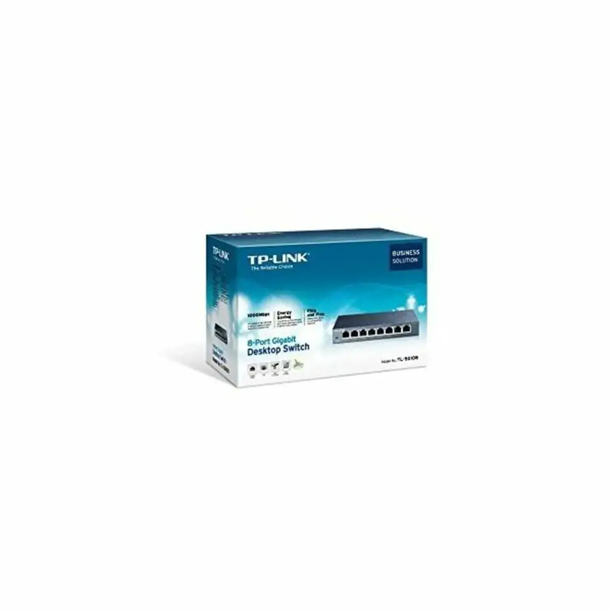Stalinis komutatorius TP-Link TL-SG108 Auto MDIX