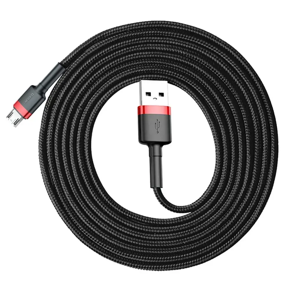 Baseus Cafule Micro USB cable 1.5A 2m (Red+Black)