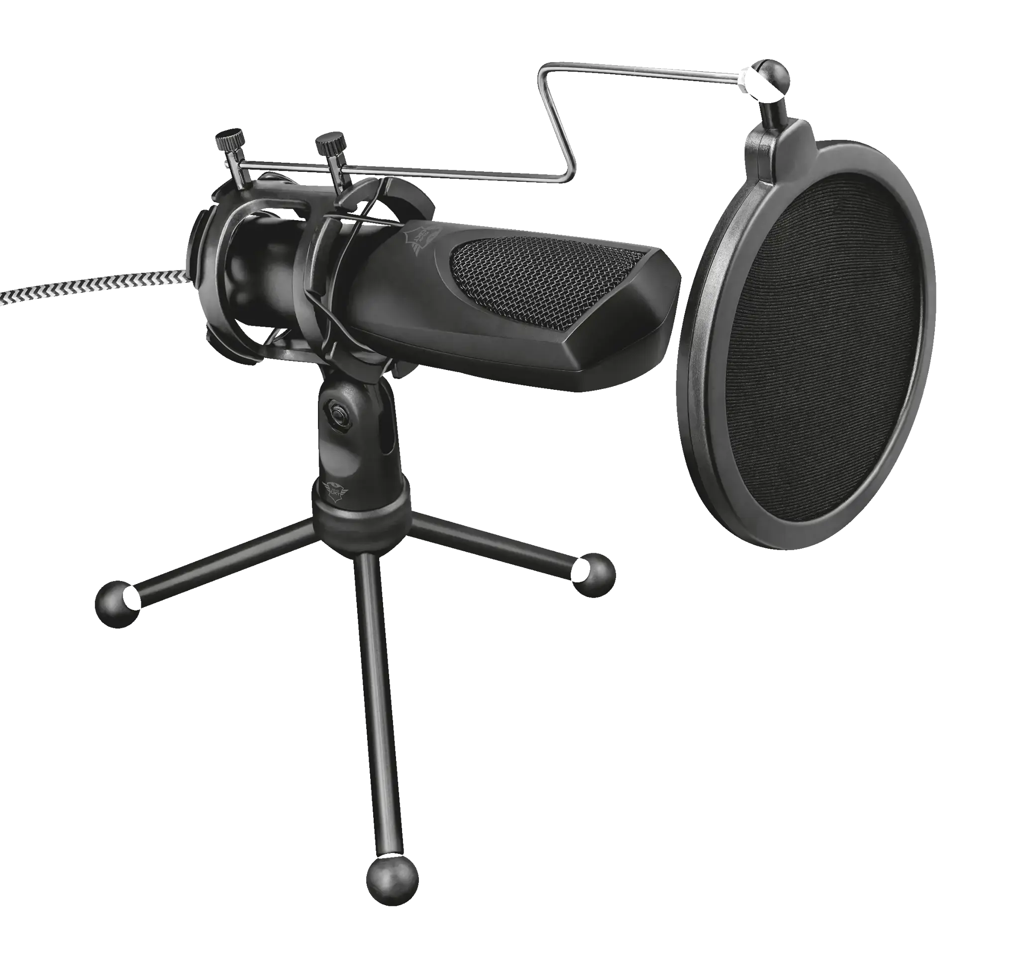 "Trust GXT 232 Mantis", kompiuterio mikrofonas, -38 dB, 50-16000 Hz, 32 Ω, visakryptis, laidinis