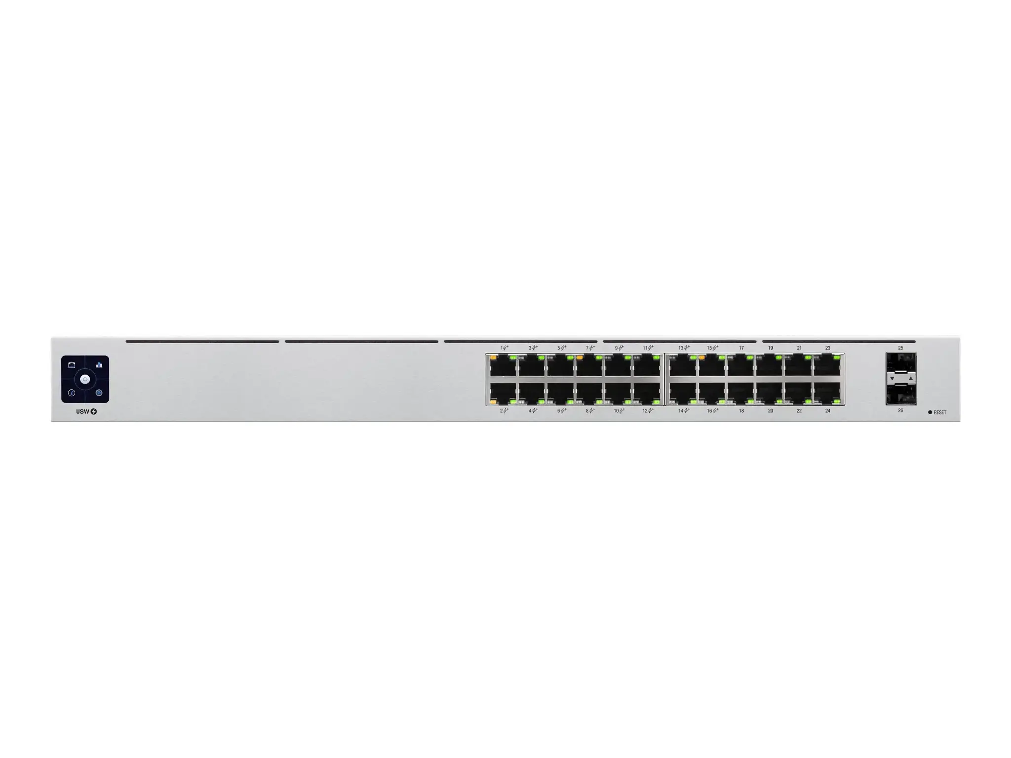 UBIQUITI USW-24-POE Gen2 24 prievadų + 2xSFP+ Gigabit PoE+ UniFi komutatorius