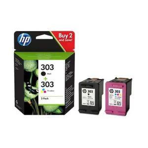 3YM92AE (HP 303 BK/Tri-Color), Kasetė spausdintuvui (HP)