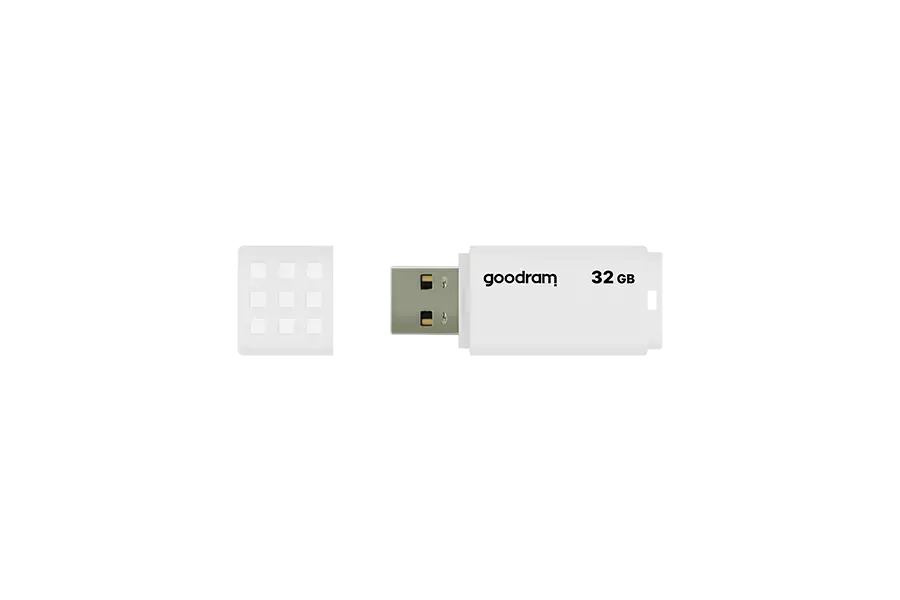 "Goodram UME2", 32 GB, A tipo USB, 2.0, 20 MB/s, dangtelis, baltos spalvos
