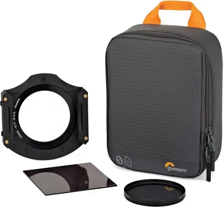 "Lowepro GearUp" filtro dėklas 100, tamsiai pilkas